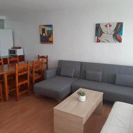 1ª Linea Playa Levante, Garage, Wifi, Climatizacion Appartamento