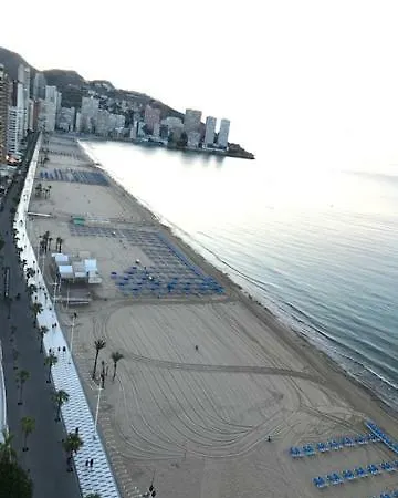 1ª Linea Playa Levante, Garage, Wifi, Climatizacion Appartamento